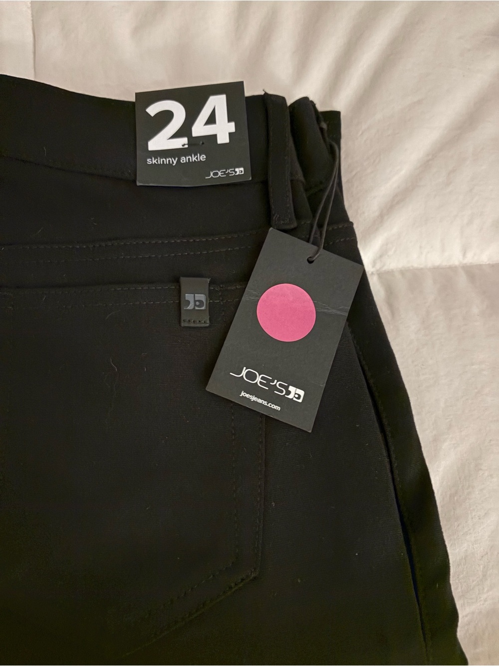 Joe's Jeans Black Skinny Ankle Jeans